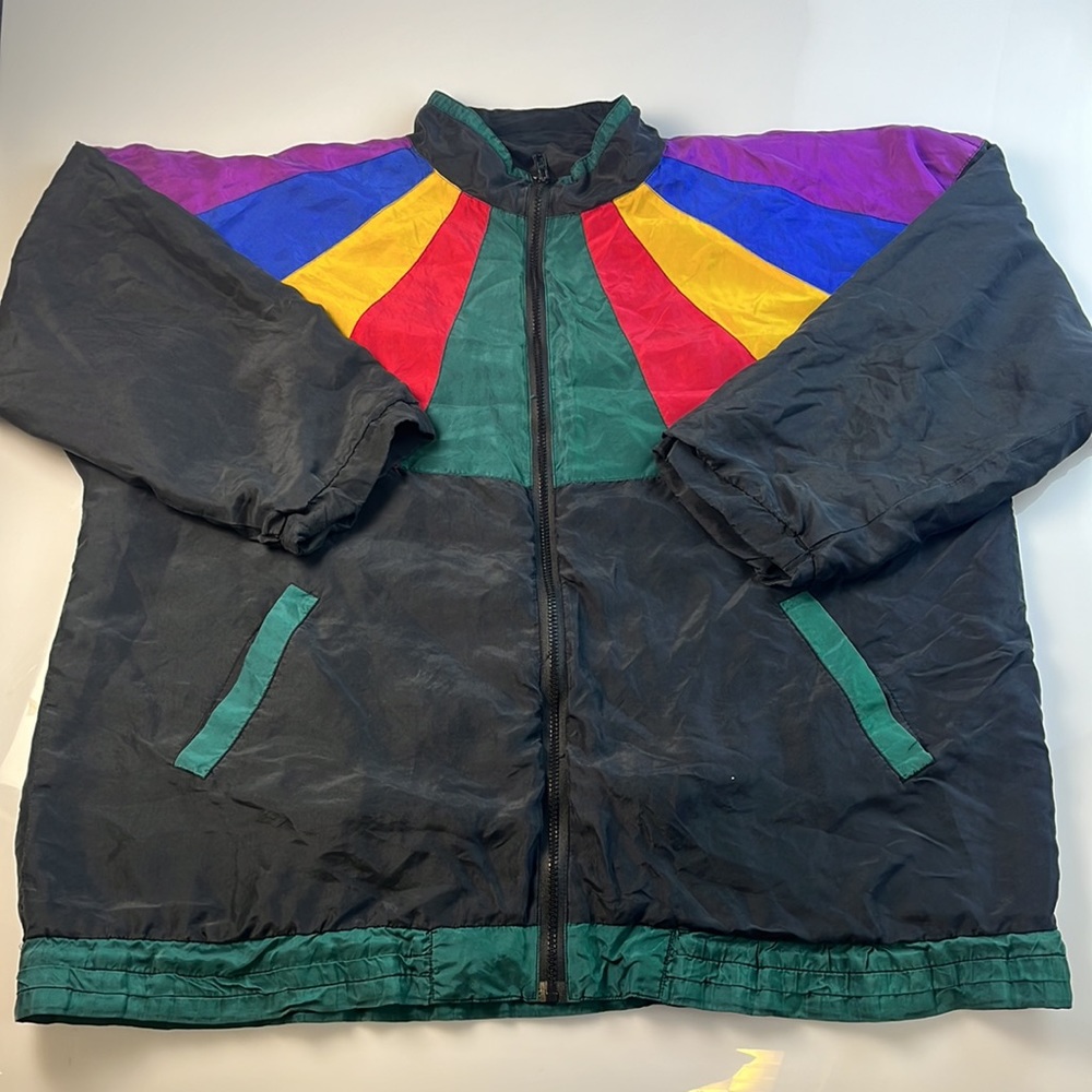 Activite 100% Silk Full Zip Retro Jacket S58-33